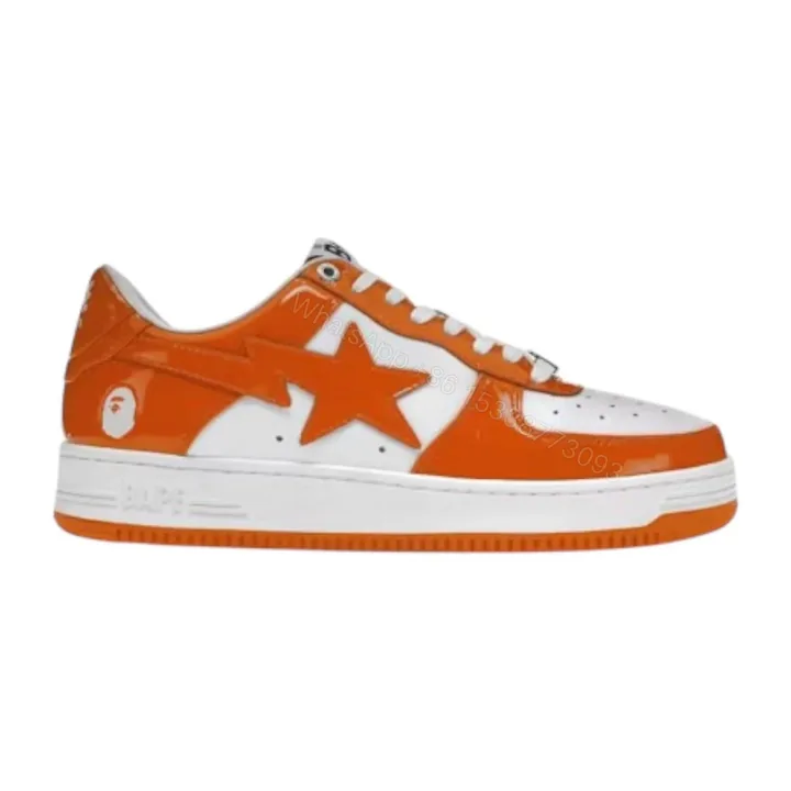View 1 of A Bathing Ape Bape Sta Low Orange