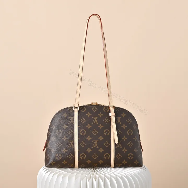 View 1 of LV A貨 硬箱風斜挎包 女士手提單肩兩用包