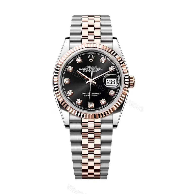 View 1 of Rolex Datejust Black Diamond Dial 126231-0019 36 mm