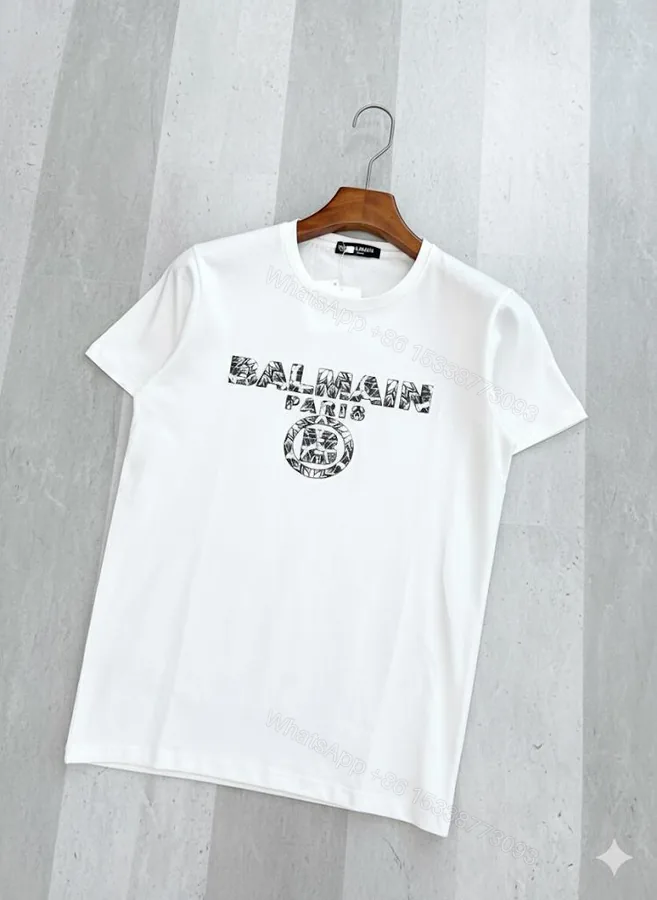 View 1 of First Copy Balmain Paris Imported China Quality Exclusive Men’s T-Shirt