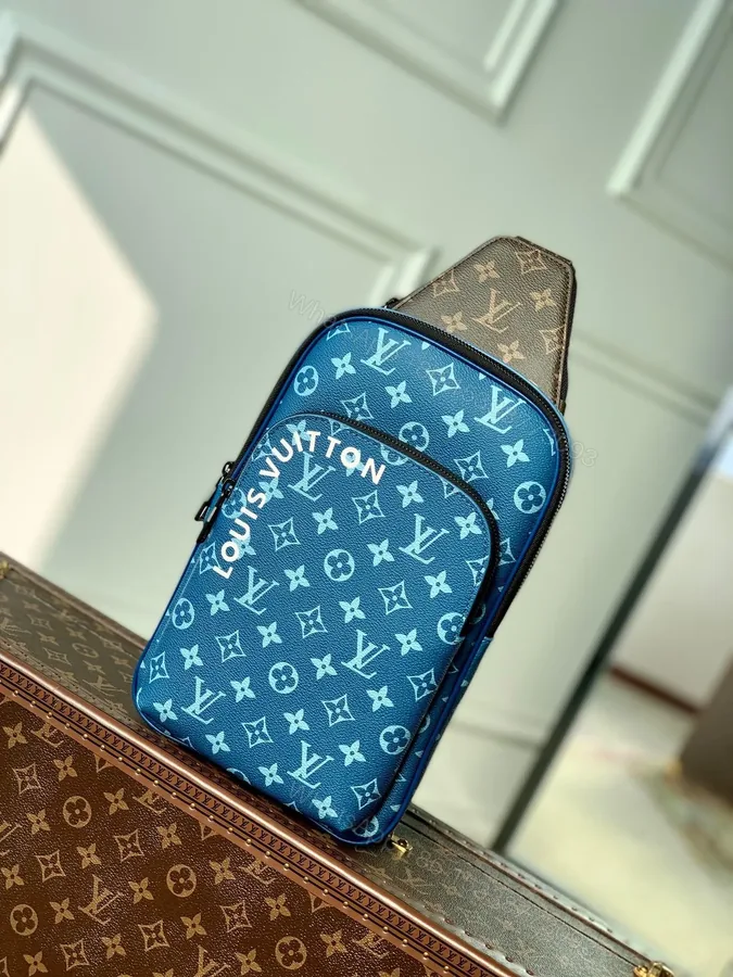 View 1 of LV avenue bag in Atlantic Blue
