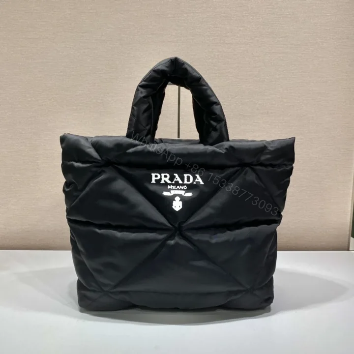 View 1 of 高仿Prada手提托特包2VG082黑色免檢版
