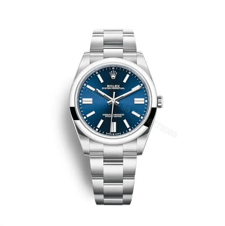 View 1 of Replica Rolex Oyster Perpetual 41mm Blue