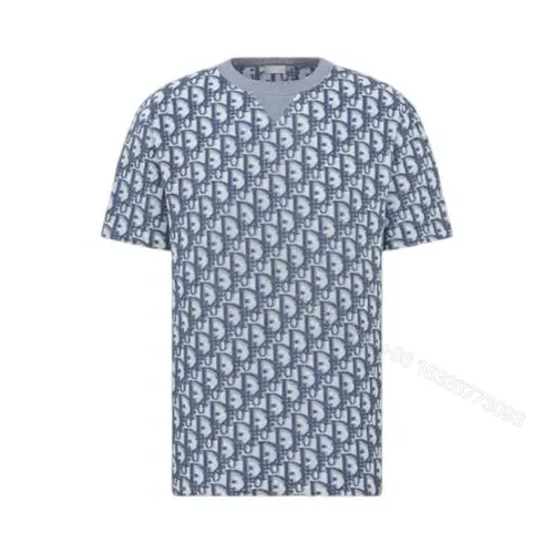 View 1 of Dior Oblique Relaxed-Fit T-Shirt