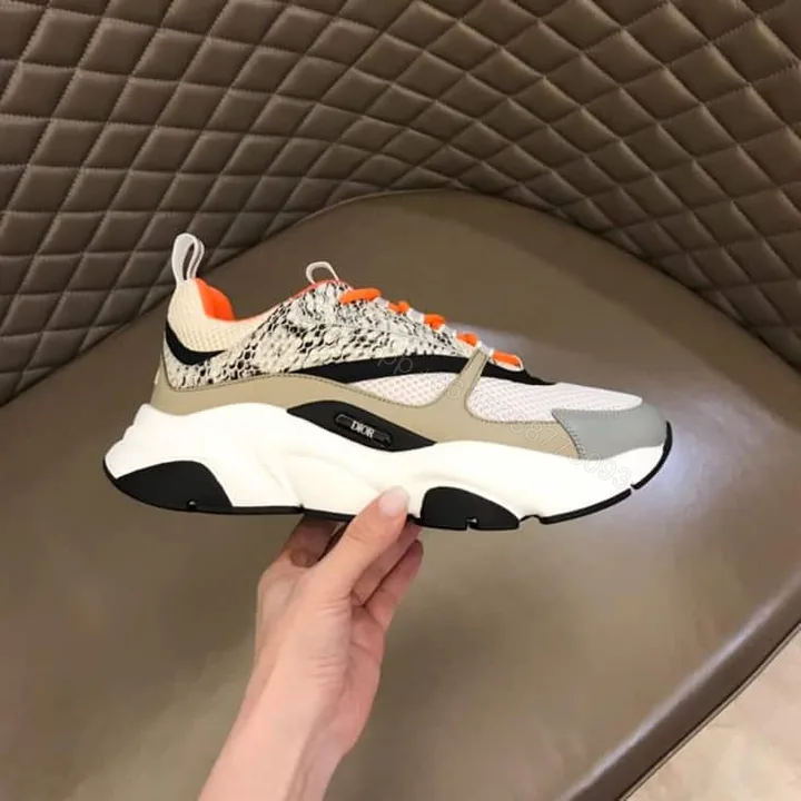 View 1 of B22 SNEAKER TECHNICAL MESH WITH AND CALFSKIN – CD94