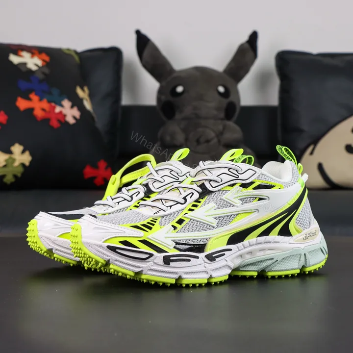 View 1 of Off White Be Right Back Neon Green Reps