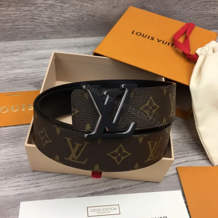 View 1 of Louis Vuitton Monogram Belt: Subtle Luxury