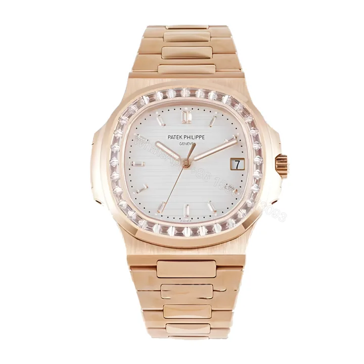 View 1 of Patek Nautilus White 7122/1R-001 Replica