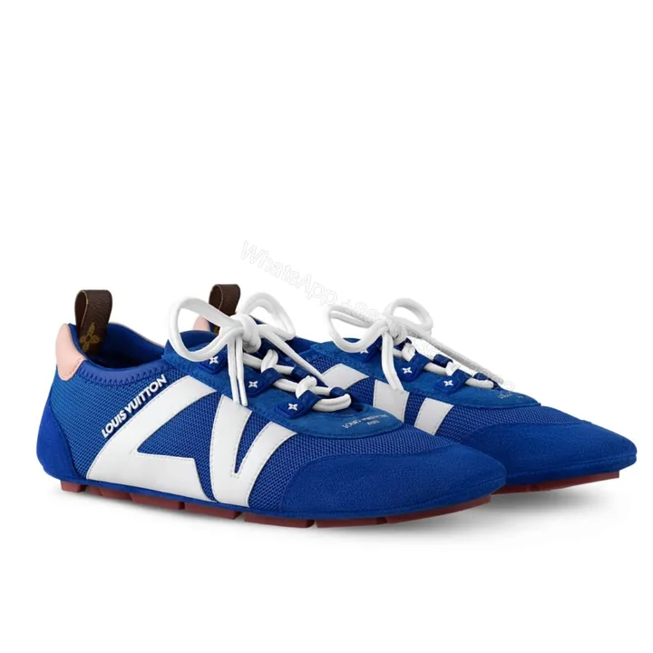 View 1 of Louis Vuitton LV Sneakerina Blue 1AHOTS