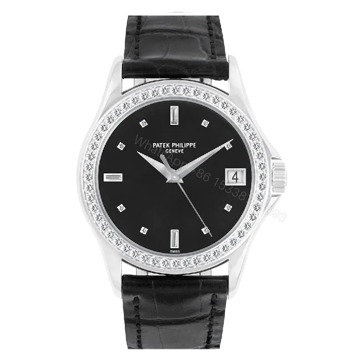 View 1 of Patek Philippe Calatrava 5298P Diamond Replica