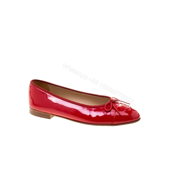 View 1 of Chanel Red Women’S Ballerinas