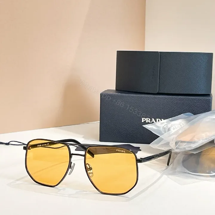 View 1 of Amber-Glass Pilot Sunglasses: Premium Metal Frame, UV400 Protection