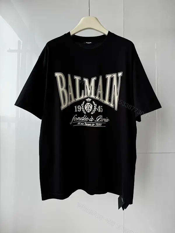 View 1 of Bold Crest Graphic Tee - Elevated Streetwear Essential