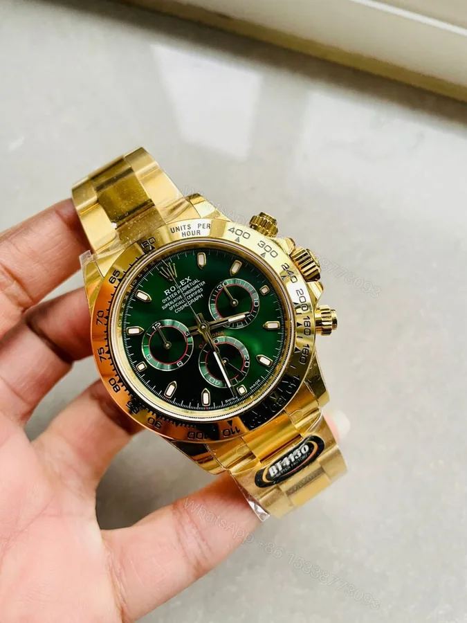 View 1 of BTF factory 1:1 Rolex Daytona 116508 Best Edition Green Dial SA4130