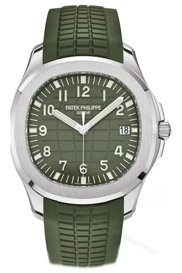 View 1 of Patek Philippe Super Clone Aquanaut 5168G-010 Khaki Green 42.2MM
