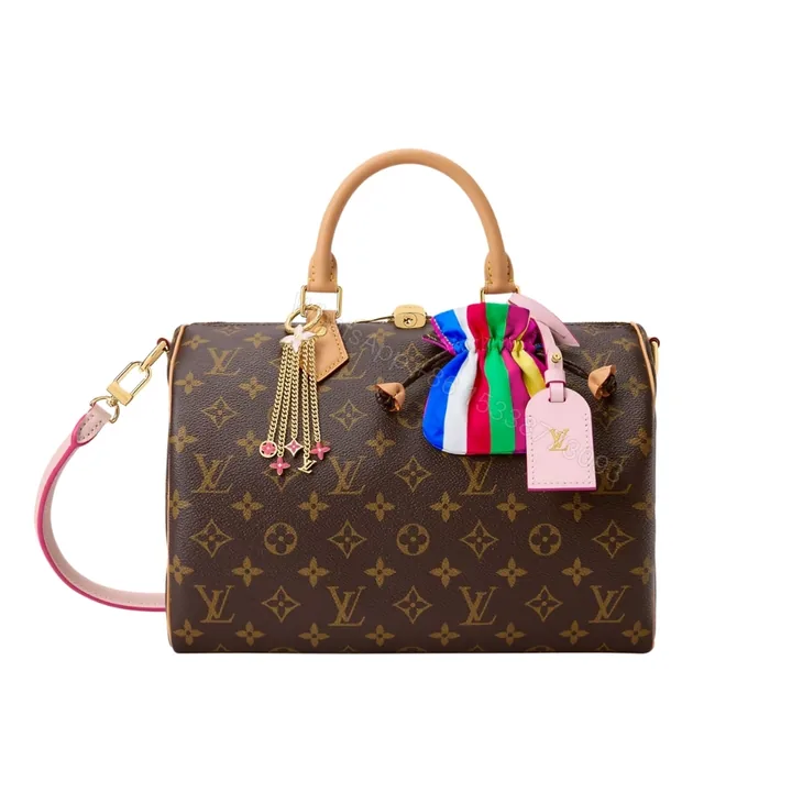 View 1 of Louis Vuitton Speedy Soft 30 Monogram Canvas Brown 30Cm M26498