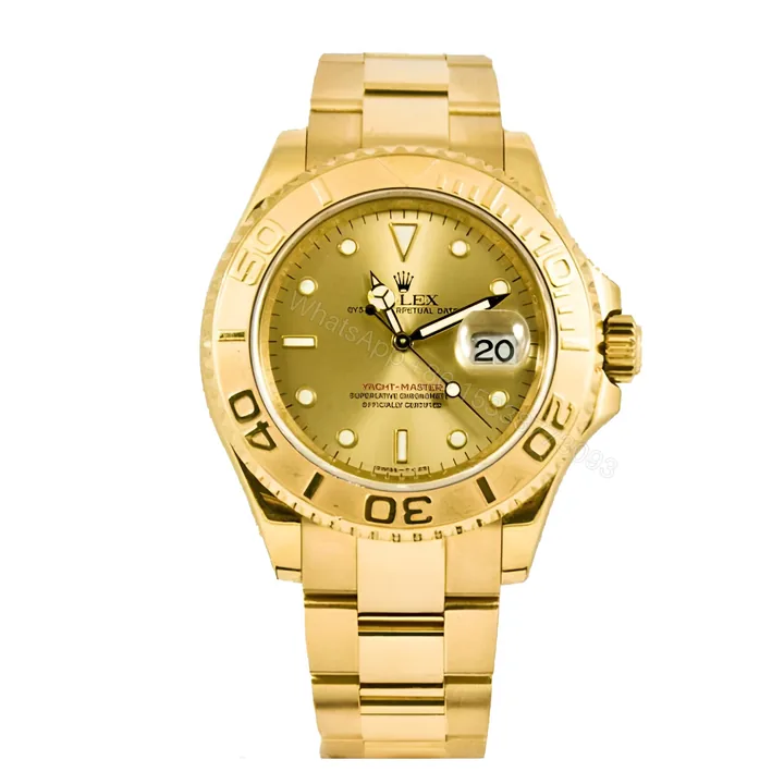 View 1 of Rolex Yacht-Master 16628 Champagne Dial Oyster