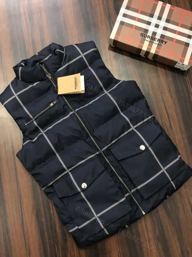 View 1 of FIRST COPY BURBERRY IMPORTED HALF SLEEVES PUFFERS JACKET