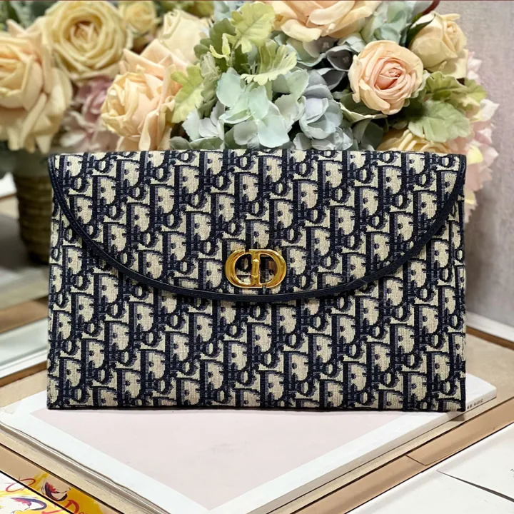 View 1 of Dior 30 Montaigne Avenue Monogram Handbag Like Auth 30x18x2cm