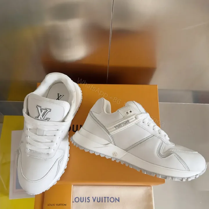 View 1 of White Leather Sneaker – Premium, All-White, Sculpted Comfort