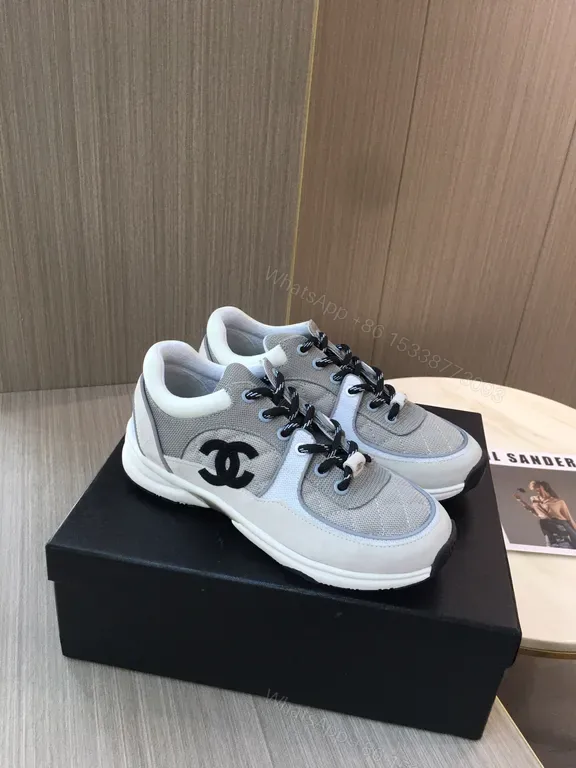 View 1 of Chic Knit Suede High-Top Sneakers: Subtle Logo Luxe