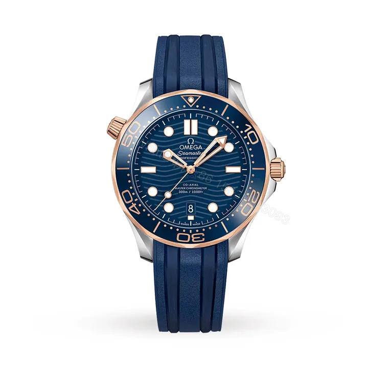 View 1 of Omega Seamaster Diver 300m Co-axial Master Chronometer Blue 42mm