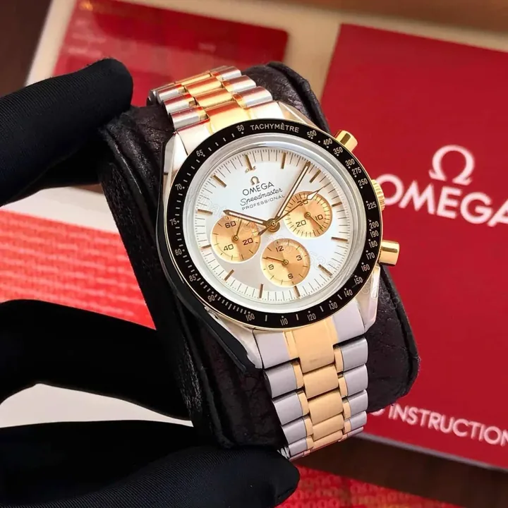 View 1 of Omega Speedmaster Bi-Metal Moonwatch