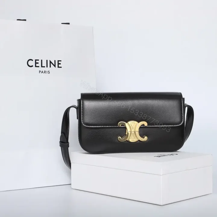 View 1 of 高仿Celine*Triomphe系列手袋194143黑色免檢版