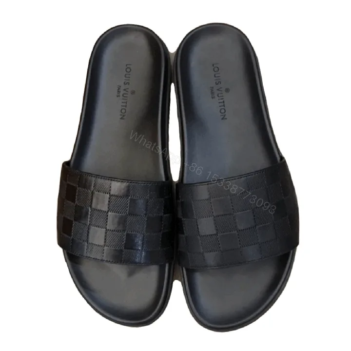 View 1 of LOUIS VUITTON DAMIER SLIDES – LVS42
