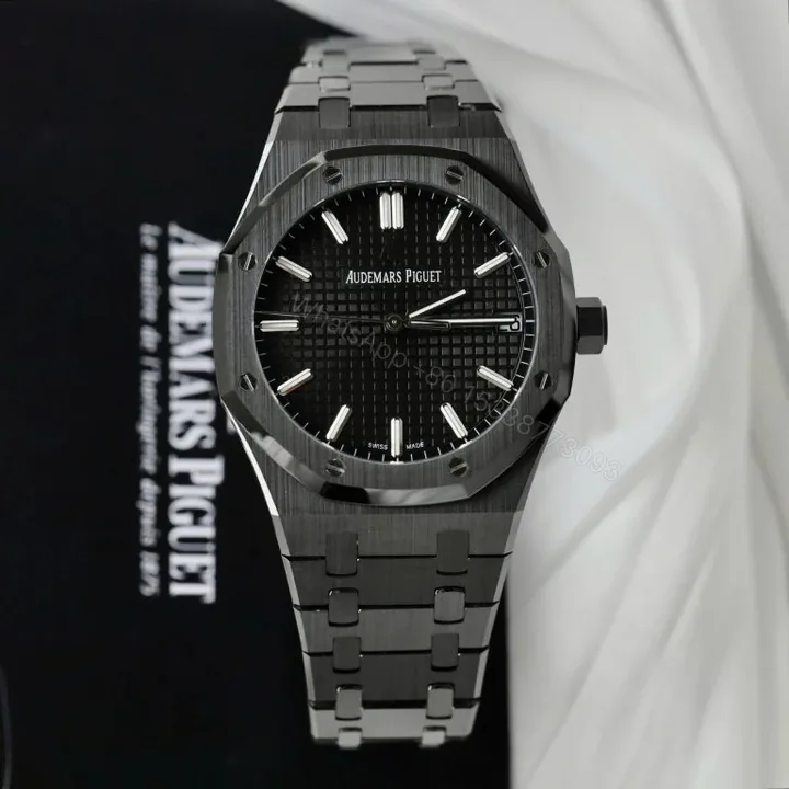 View 1 of Replica AP Royal Oak Black Ceramic 41mm
