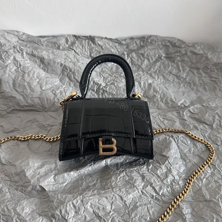 View 1 of 高仿Balenciaga*Nano系列迷你沙漏包黑色