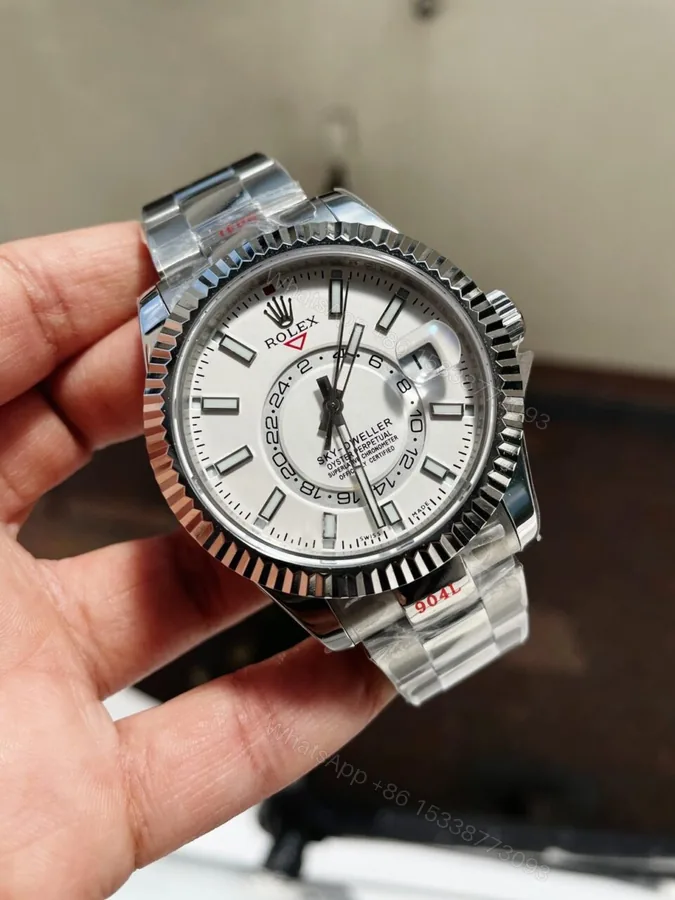 View 1 of Noob FACTORY 1:1 Rolex Sky-Dweller 326934 SS Best Edition White Dial A23J