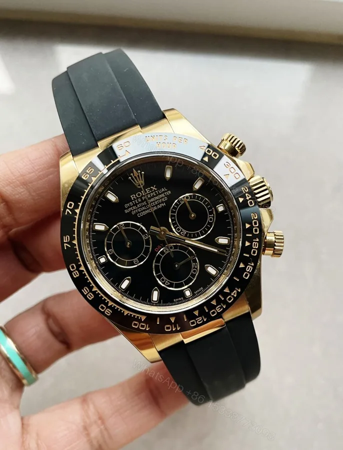 View 1 of Clean Factory 1:1 Rolex Daytona 116518 Best Edition Black Dial SA4130