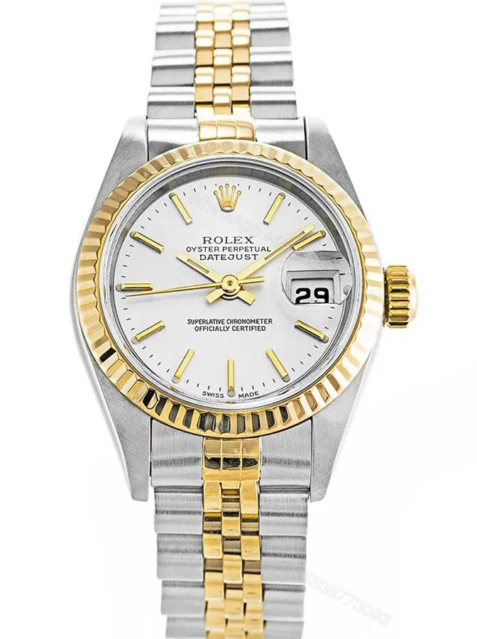 View 1 of Replica Rolex Datejust White Dial 79173 26 mm