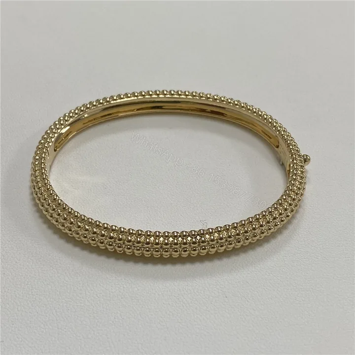 View 1 of Van Cleef & Arpels Perlee Bracelet Large Model 5-row Bead Yellow Gold
