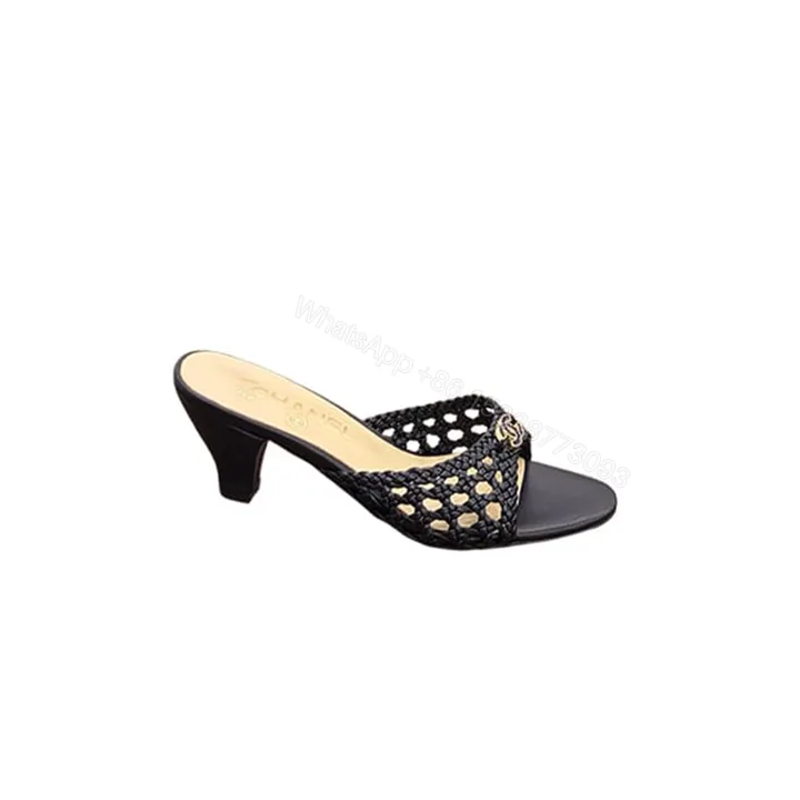 View 1 of CHANEL Braided Mules 289781