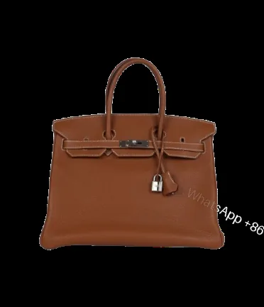 View 1 of Hermès Birkin 35 Gold Togo Palladium Hardware