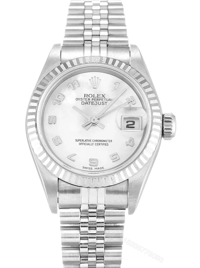 View 1 of Replica Rolex Lady-Datejust Mother of Pearl – White Dial 79174 26 mm