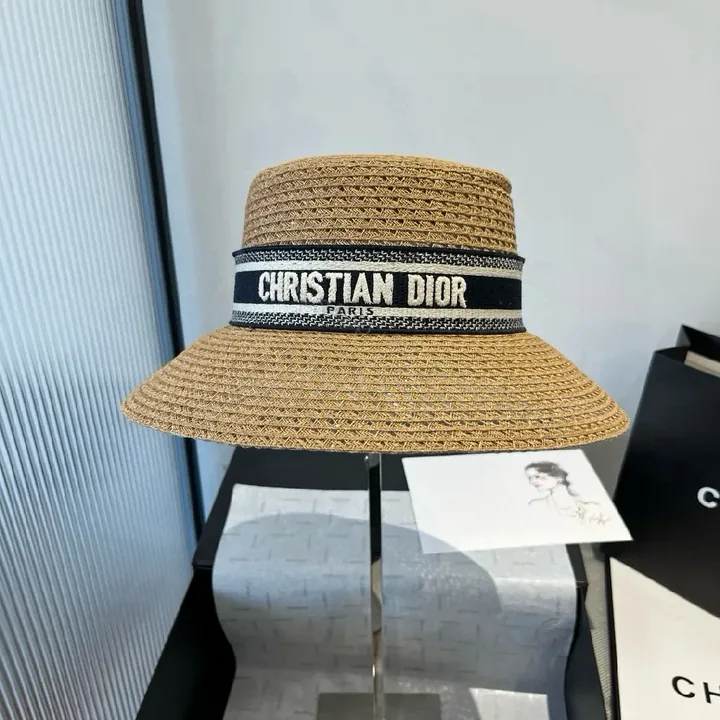 View 1 of Straw Visage Hat — Sun-Kissed Elegance, All-Day Comfort