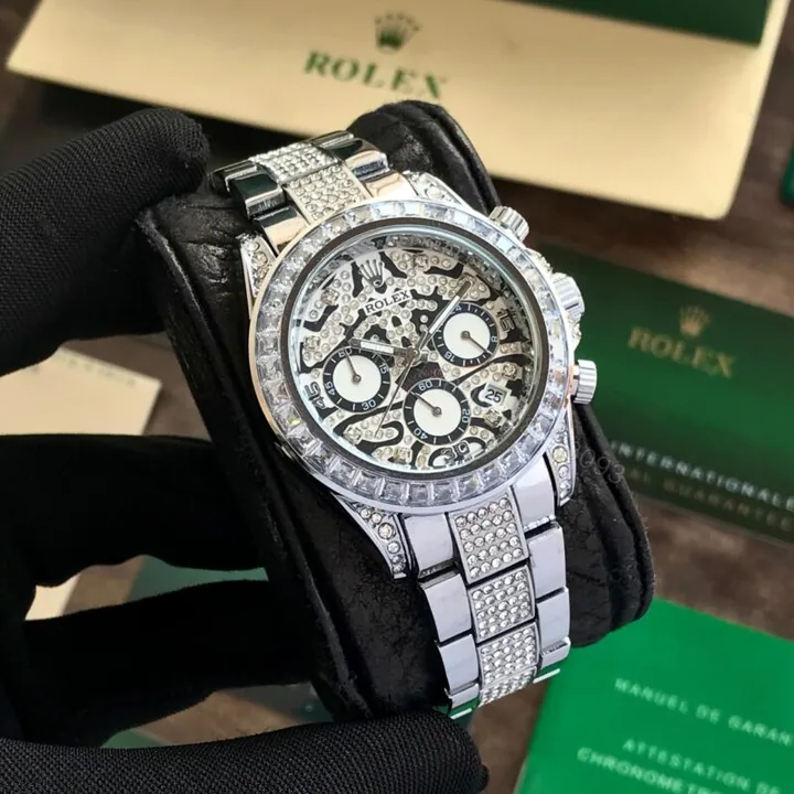 View 1 of Rolex Eye Of The Tiger Silver 40mm Quartz