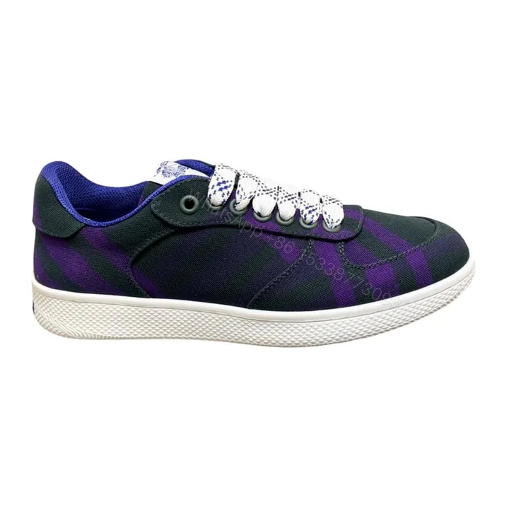 View 1 of BURBERRY TERRACE CHECK SNEAKERS – BBR103