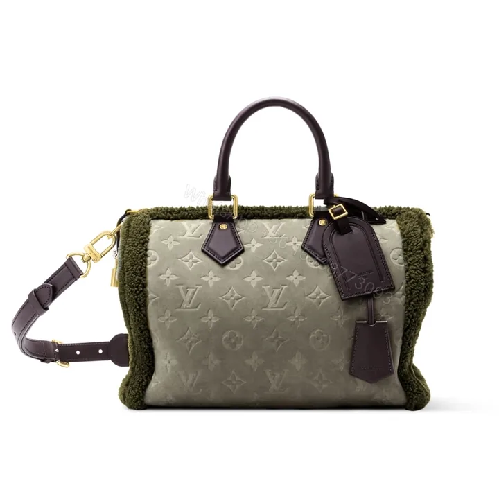 View 1 of Louis Vuitton Speedy P9 Bandoulière 30 Khaki 30Cm M27014