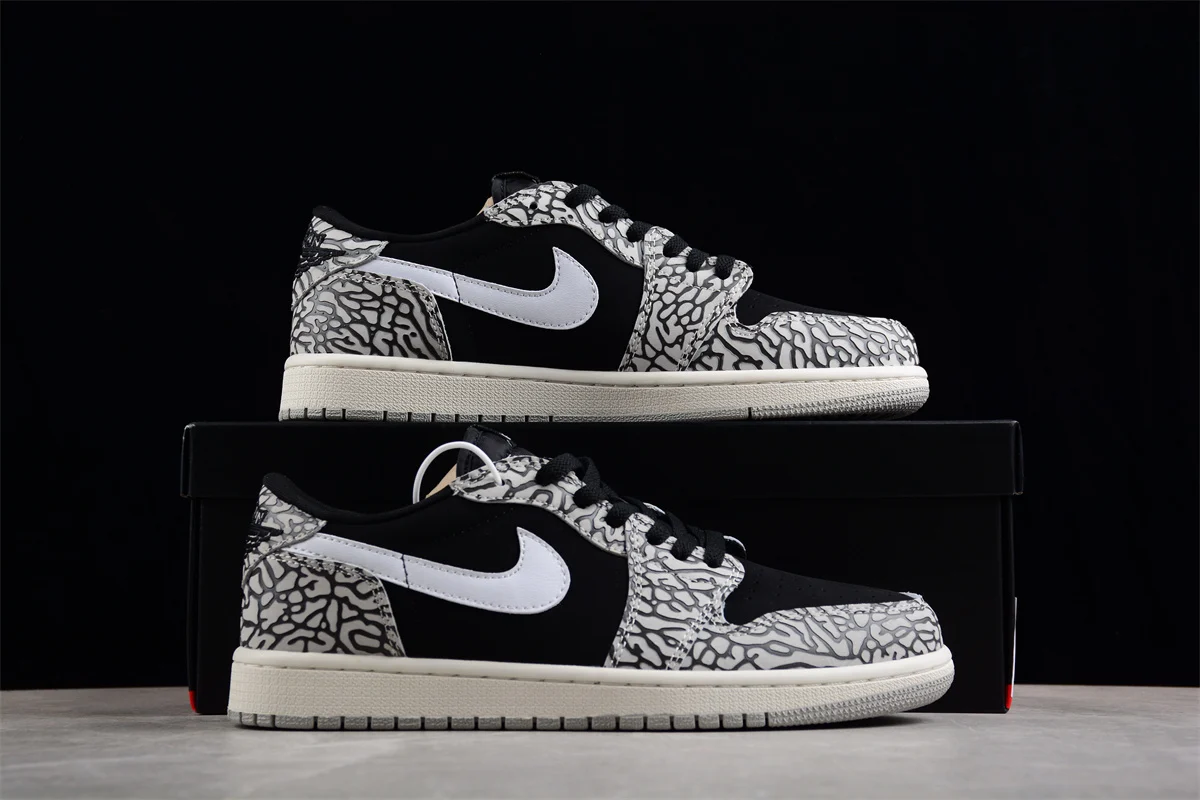 Air Jordan 1 Low | Black Cement | CZ0790-001