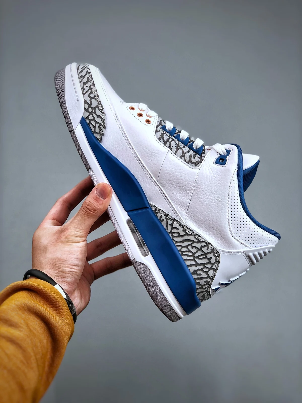 Air Jordan 3 High | True Blue and Copper | CT8532-148