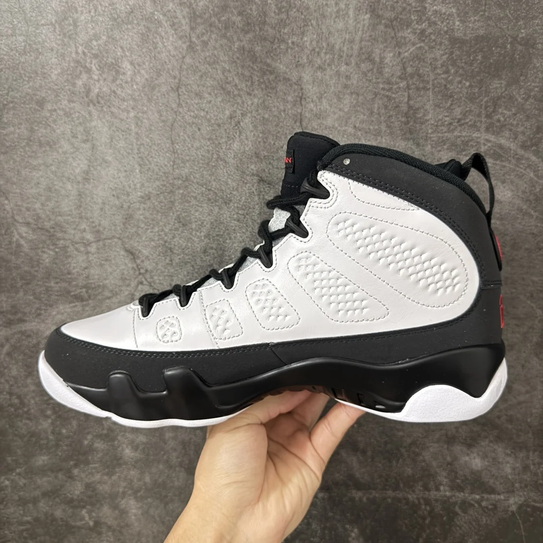 Air Jordan 9 High | White and Black | IX6179-100