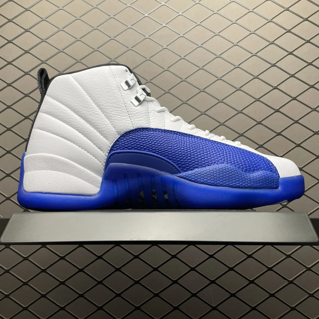Air Jordan 12 High | White & Game Royal | CT8013-140