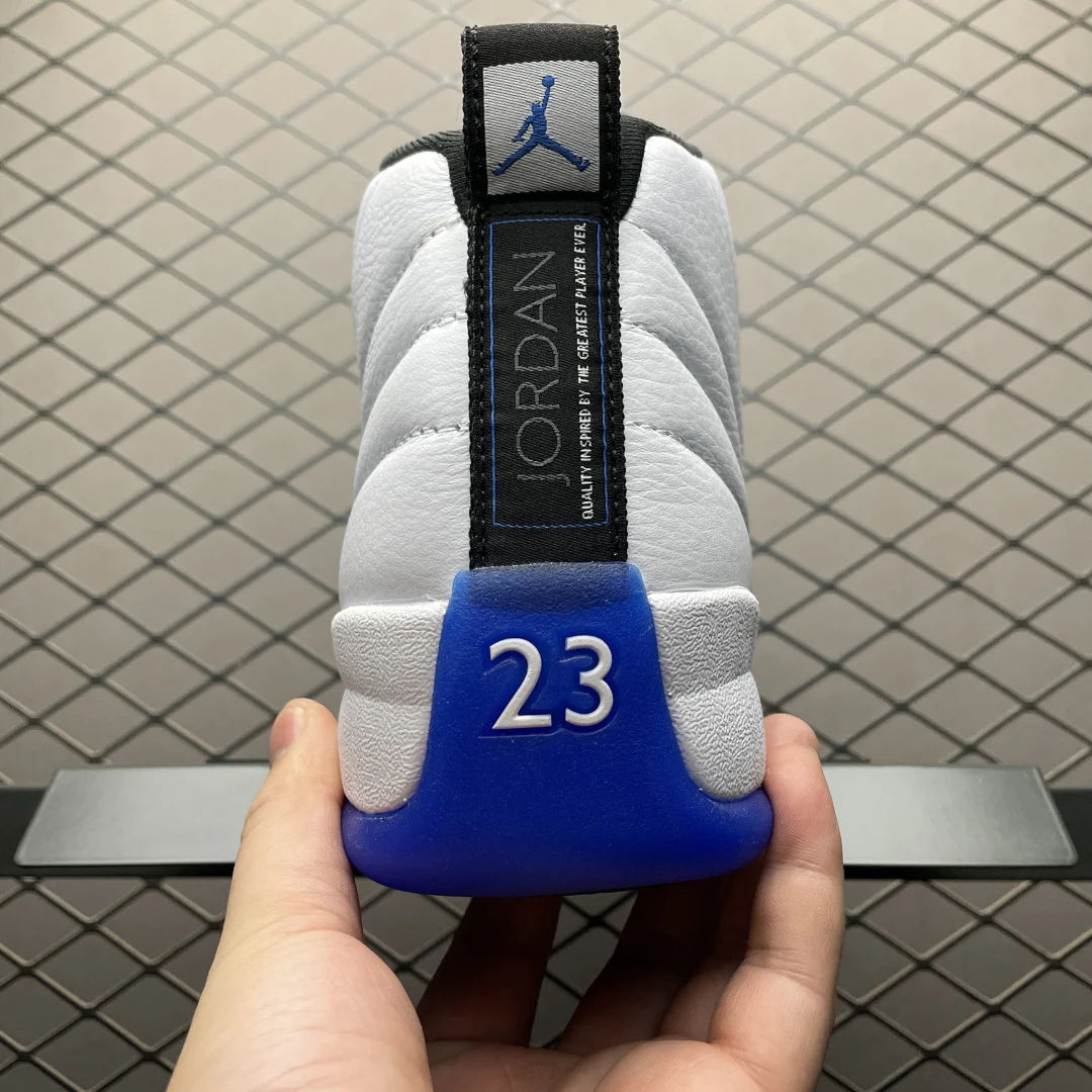 Air Jordan 12 High | White & Game Royal | CT8013-140