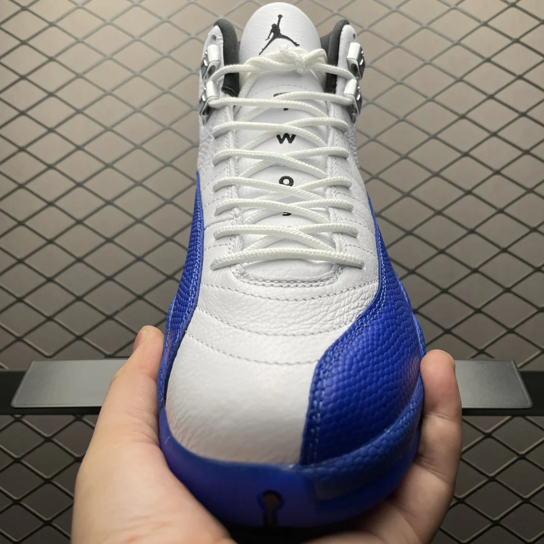 Air Jordan 12 High | White & Game Royal | CT8013-140