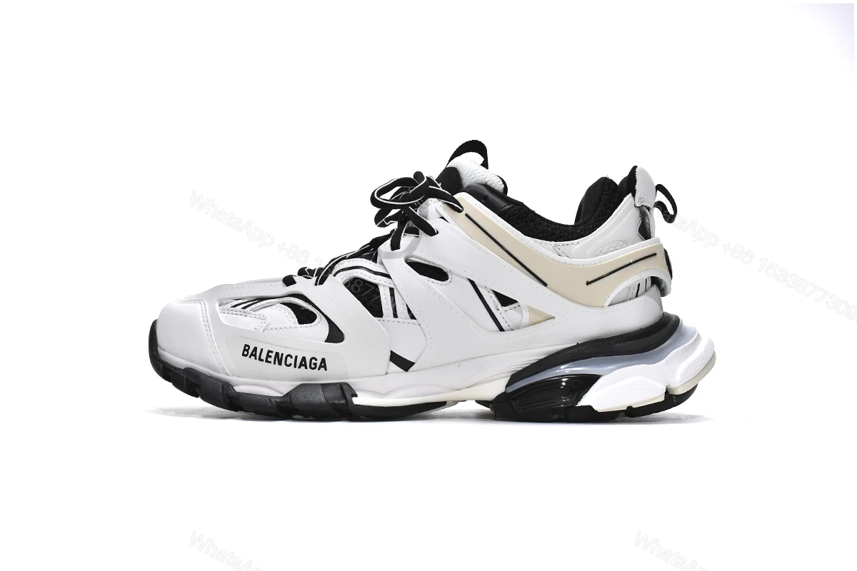 View 9 of Balenciaga Track. Black White Yellow 542023 W3NM3 7261