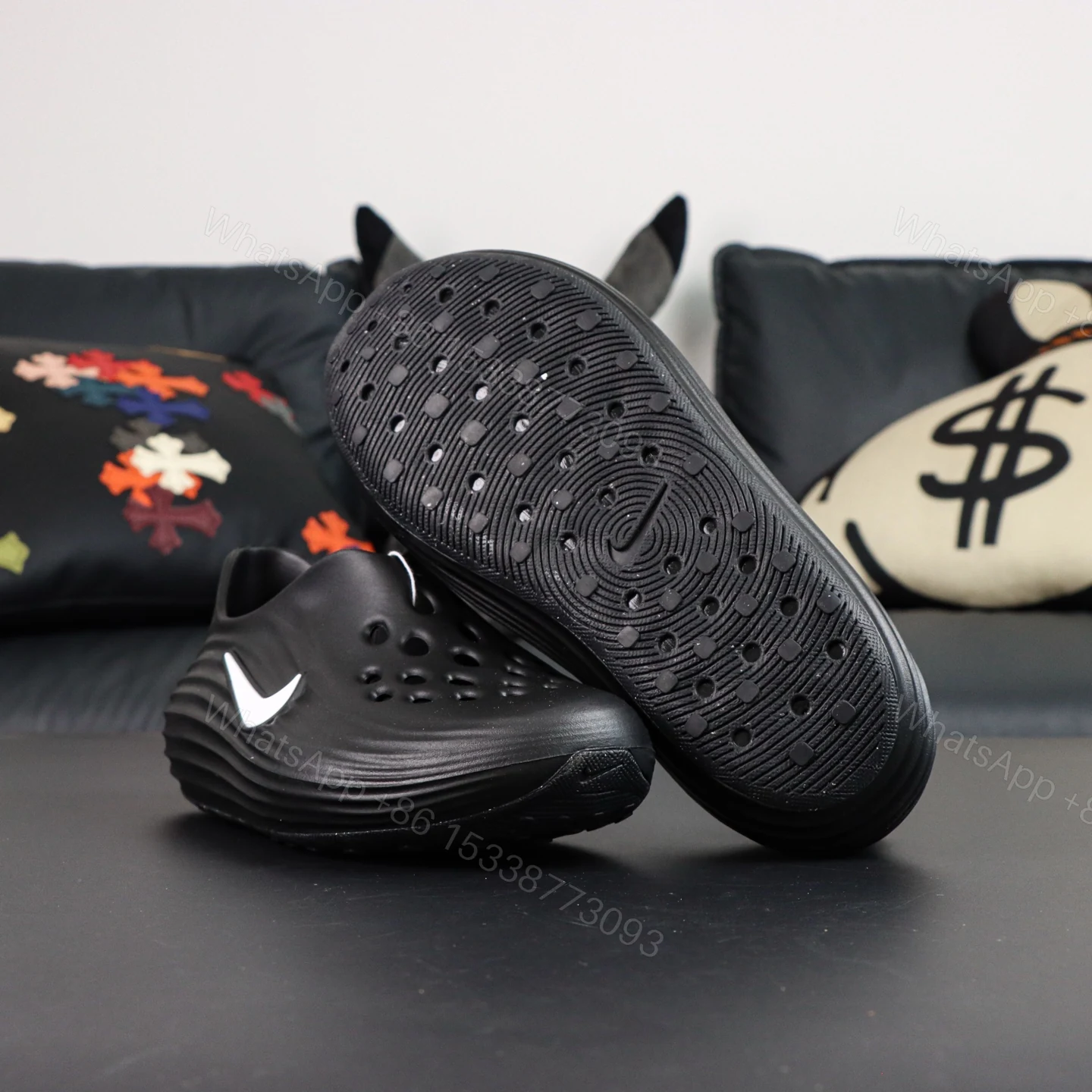 View 3 of Nike ReactX Rejuven8 Black White